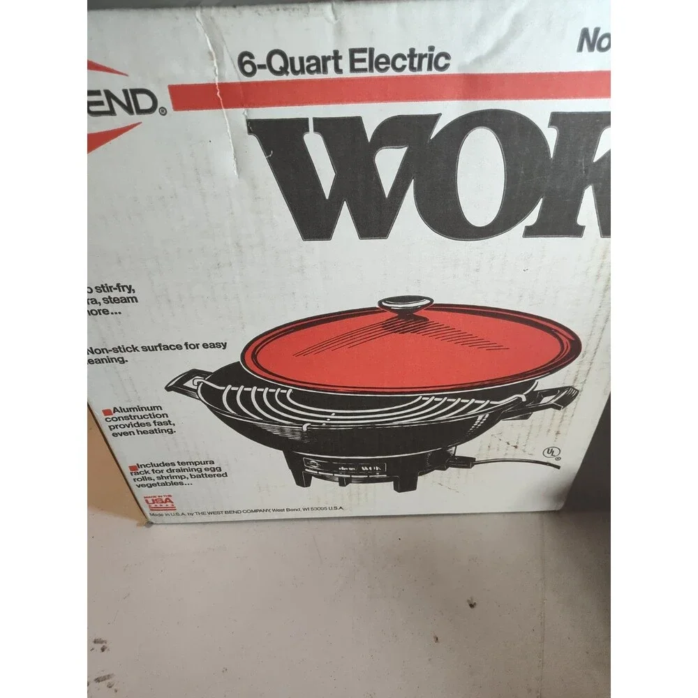 West Bend Six Quart Electric Walk 79525 X (1080)
